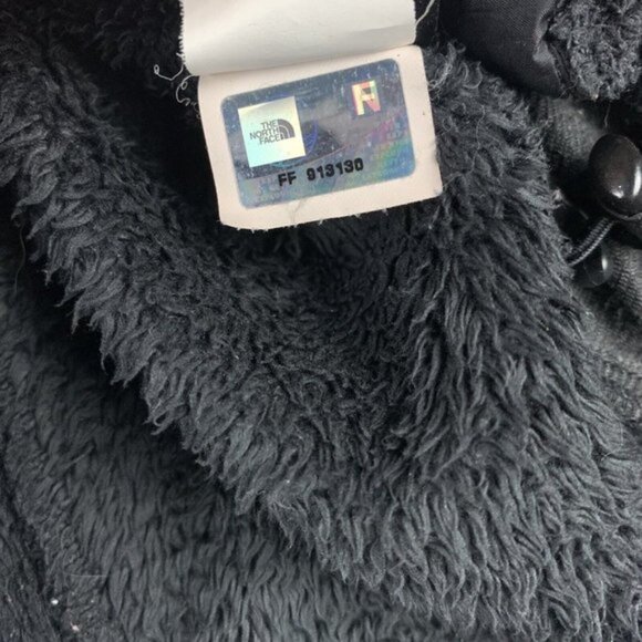 The North Face Women's Jacket Black Fleece Pullover Full Zip Up Pockets Size S - Picture 13 of 16